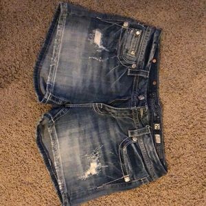Size 29 Miss Me jean shorts